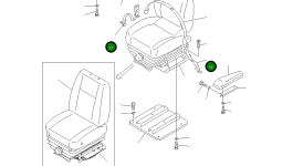 Страховочный ремень 17A-57-21221 Komatsu