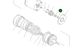 Гайка 566-43-17840 Komatsu