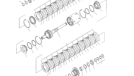 Игольчатый подшипник 419-15-12271 Komatsu