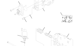 Комплект уплотнений 4A1-60-26470 Komatsu