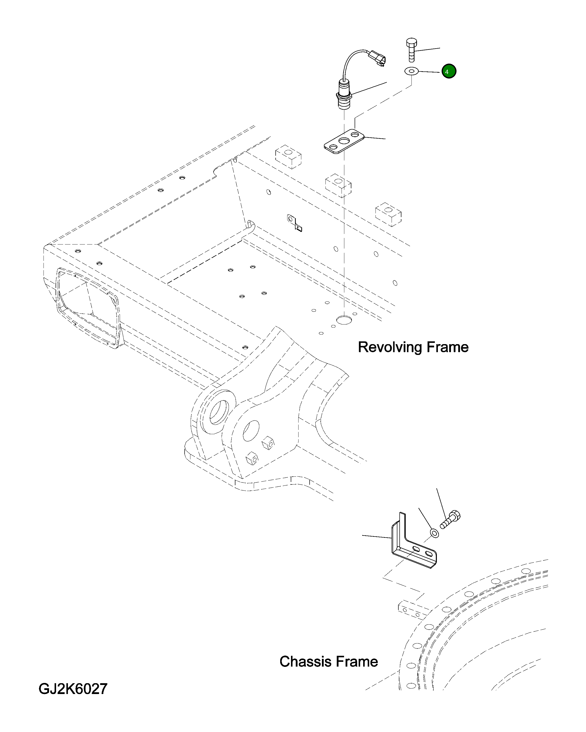 Шайба 20E-54-K1130 Komatsu