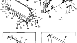 Отвал 198-71-21112 Komatsu