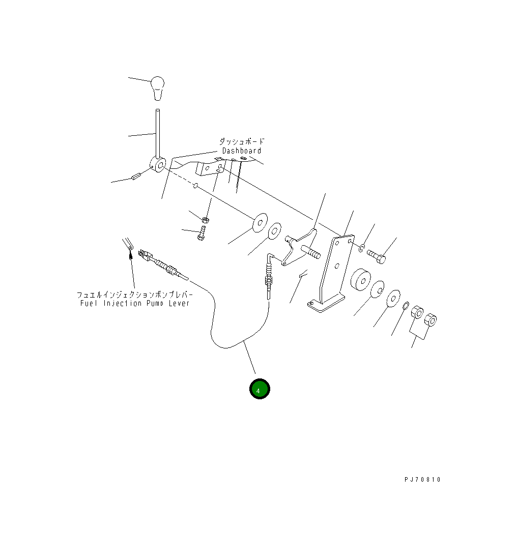 Провод 258-06-62133 Komatsu