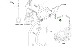 Шланг PF1/2-1050L 2184-1096D87 Komatsu