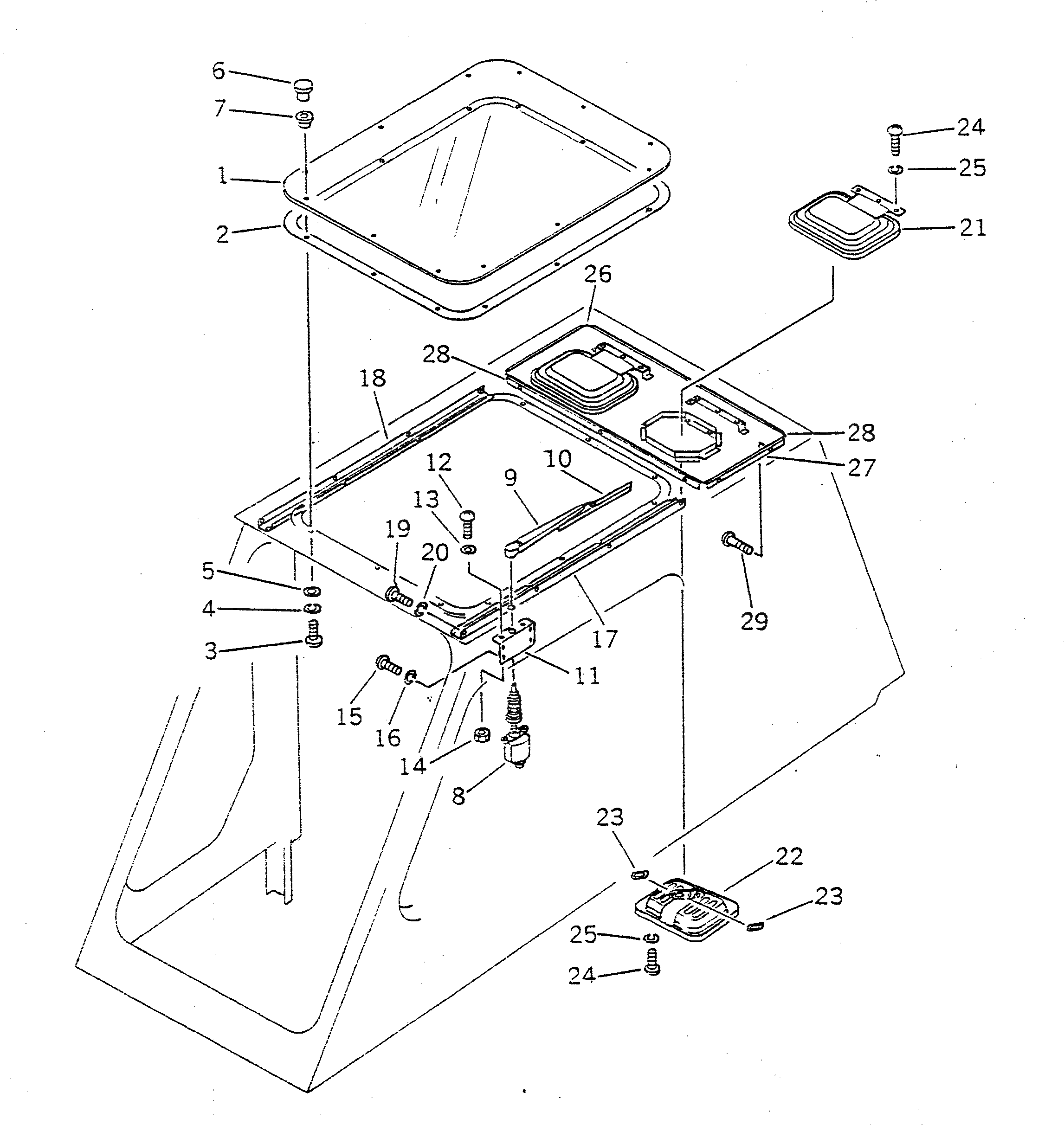 Винт 01380-20416 Komatsu