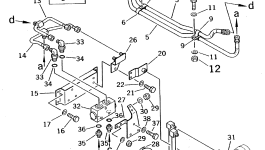 Хомут 154-63-52860 Komatsu