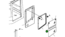 Неподвижная штанга 419-926-AE40 Komatsu