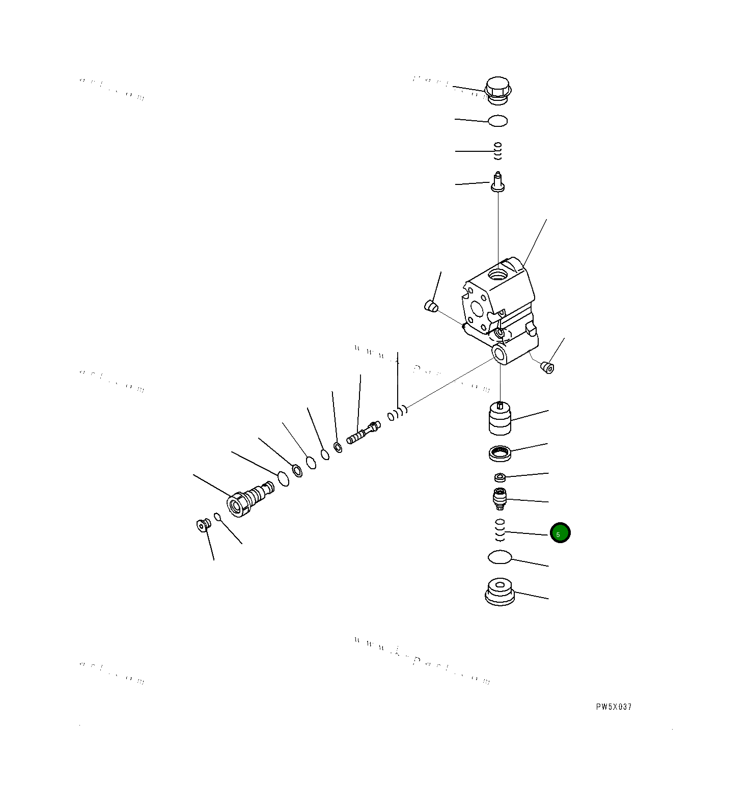 Фильтр 7234082220 Komatsu