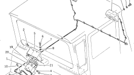Кронштейн 566-07-13311 Komatsu