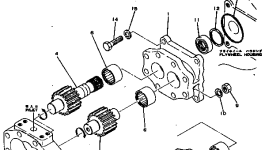 Шпилька 01140-31240 Komatsu