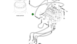 Шланг PF1/4-500L 2184-1046D63 Komatsu