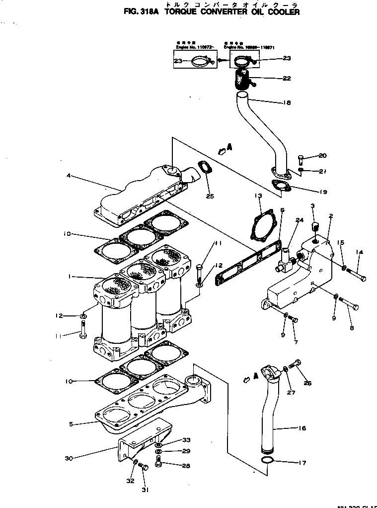 Кронштейн 6631-21-6920 Komatsu