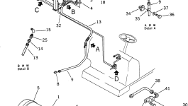 Трубка 568-35-13920 Komatsu