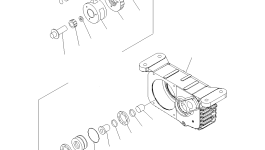Роликовый подшипник 20K-14-31570 Komatsu