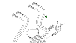 Шланг PF3/4-1400L 2184-1250D92 Komatsu