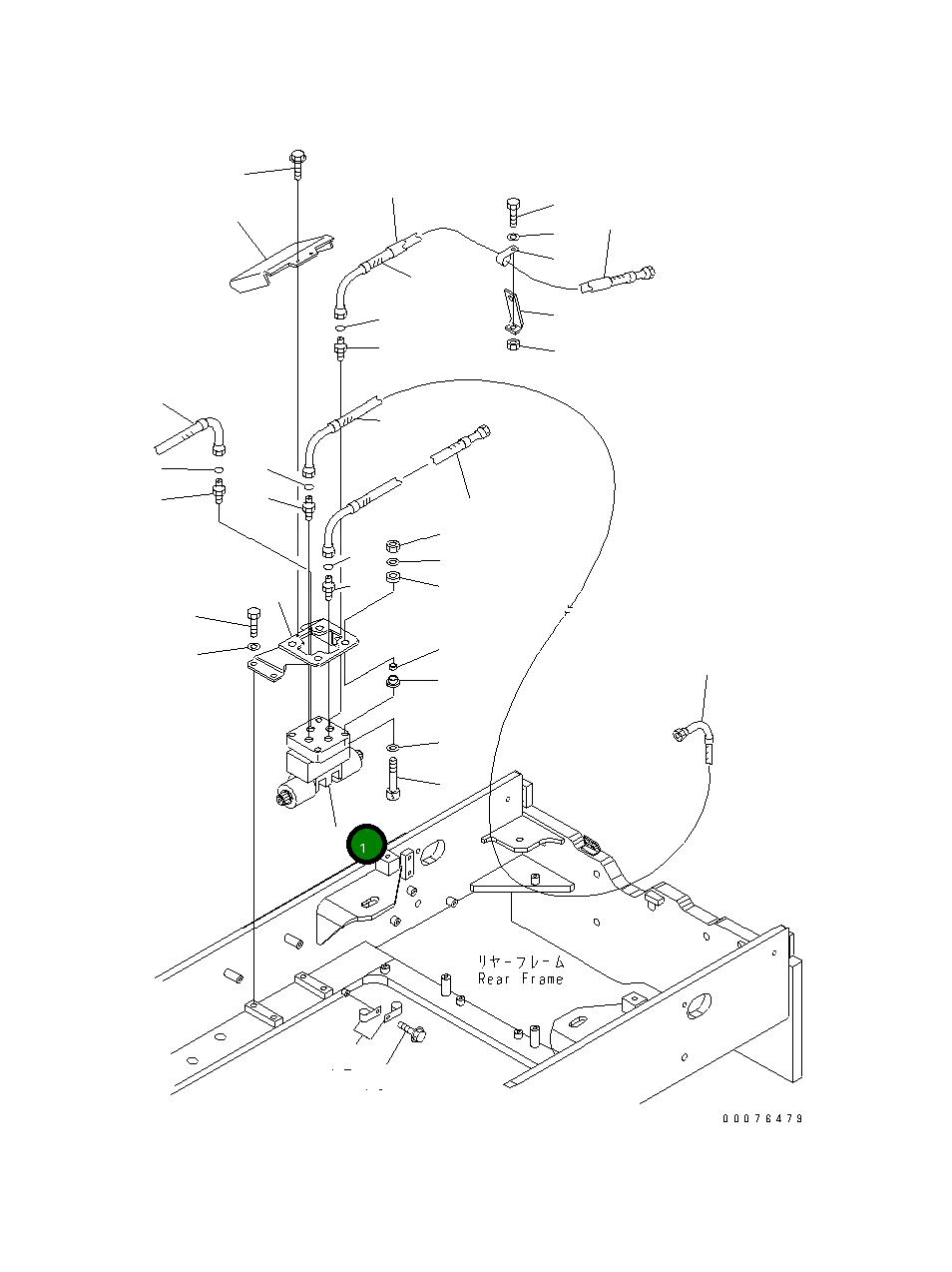 Клапан 421-62-A1270 Komatsu