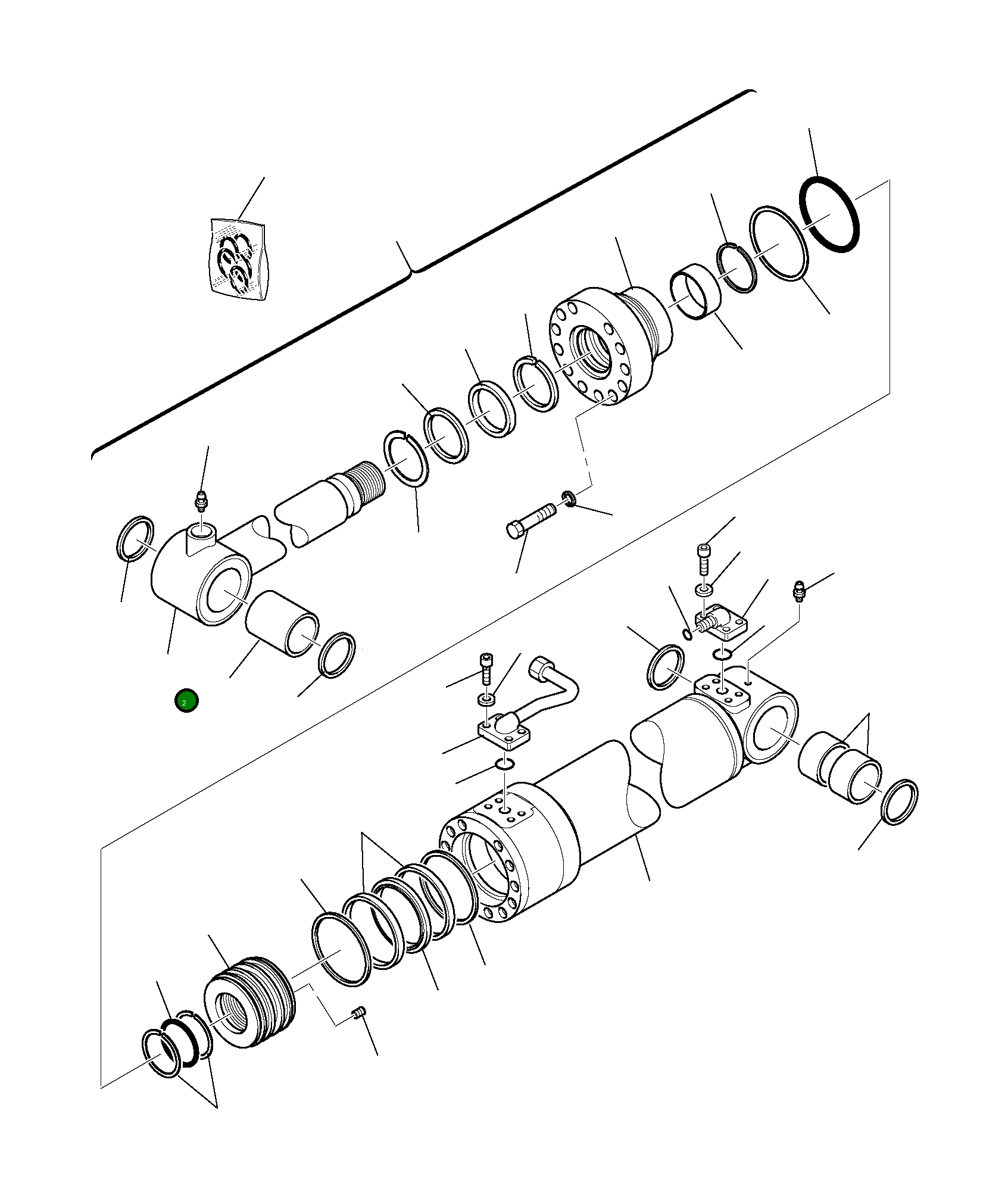 Шток 721-58-60650 Komatsu