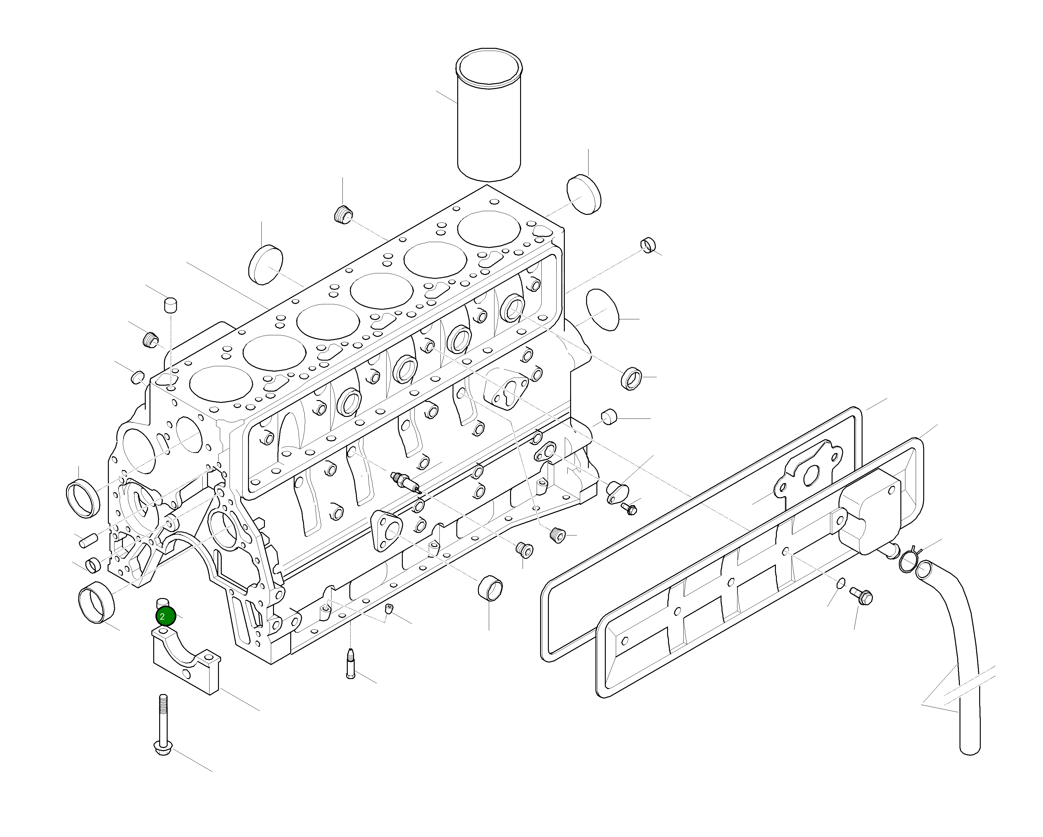 Втулка 42Y-01-H0P01 Komatsu