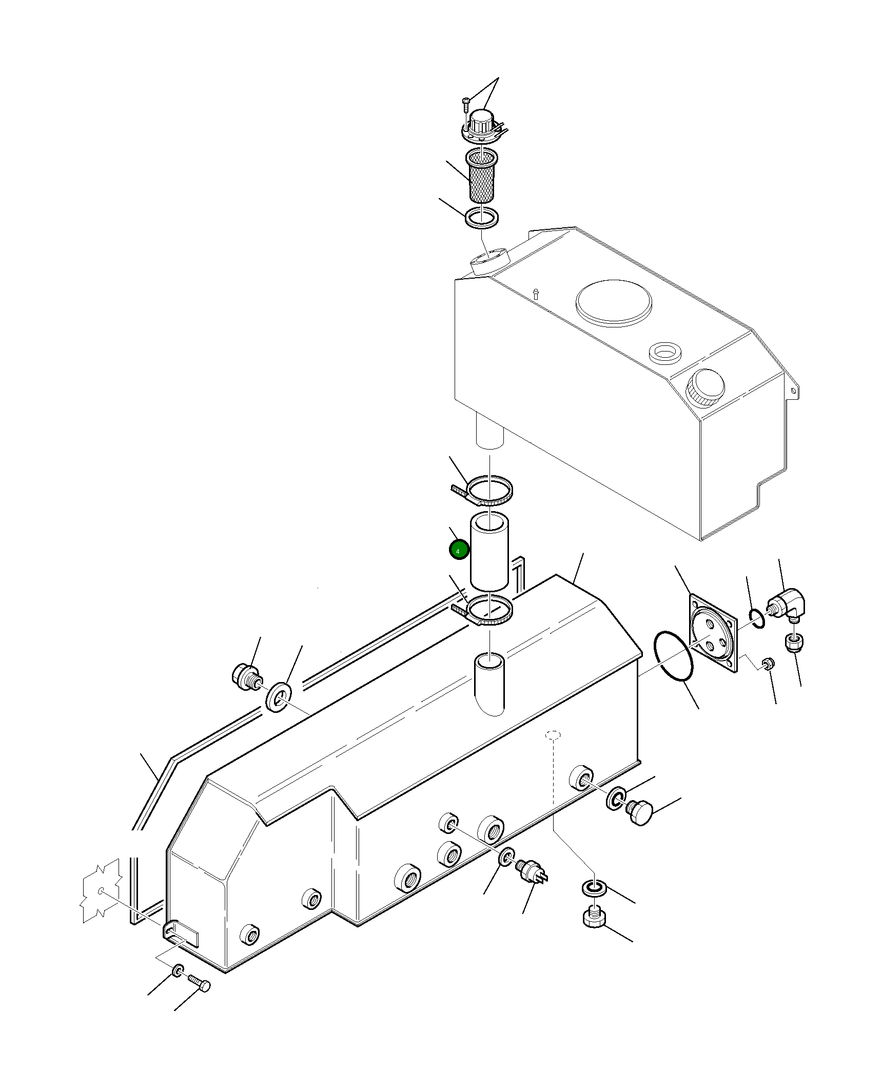Втулка 338813609 Komatsu
