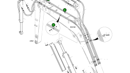 Хомут K1023620 Komatsu