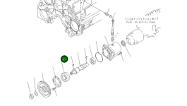 Шариковый подшипник 6152-71-3950 Komatsu