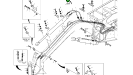 Шланг PF1/2-670L 2184-1026D418 Komatsu