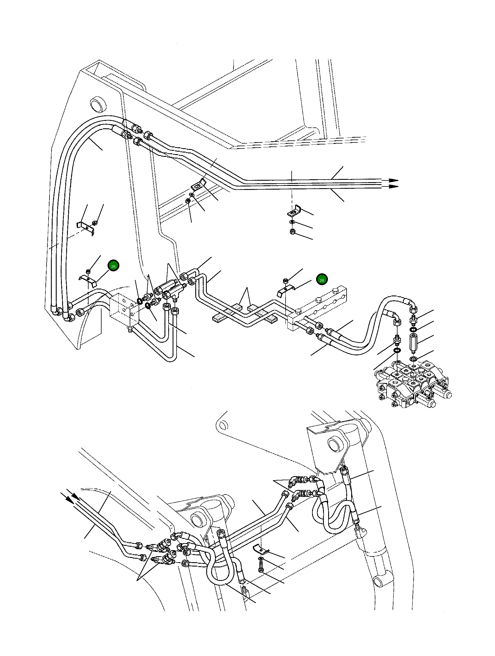 Хомут 500153448 Komatsu