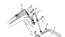 Шланг 20R-62-21370 Komatsu