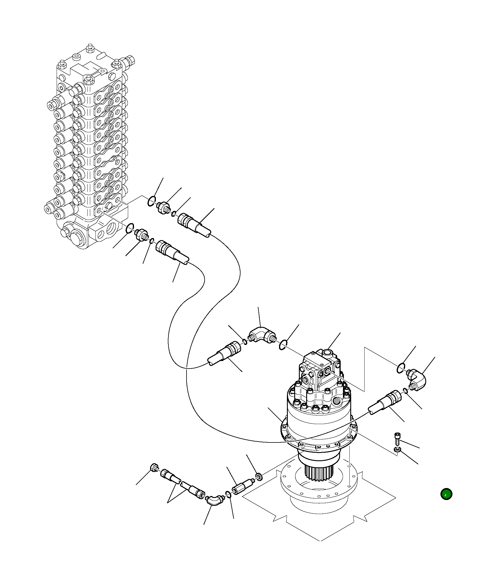Шайба 21D-09-73710 Komatsu