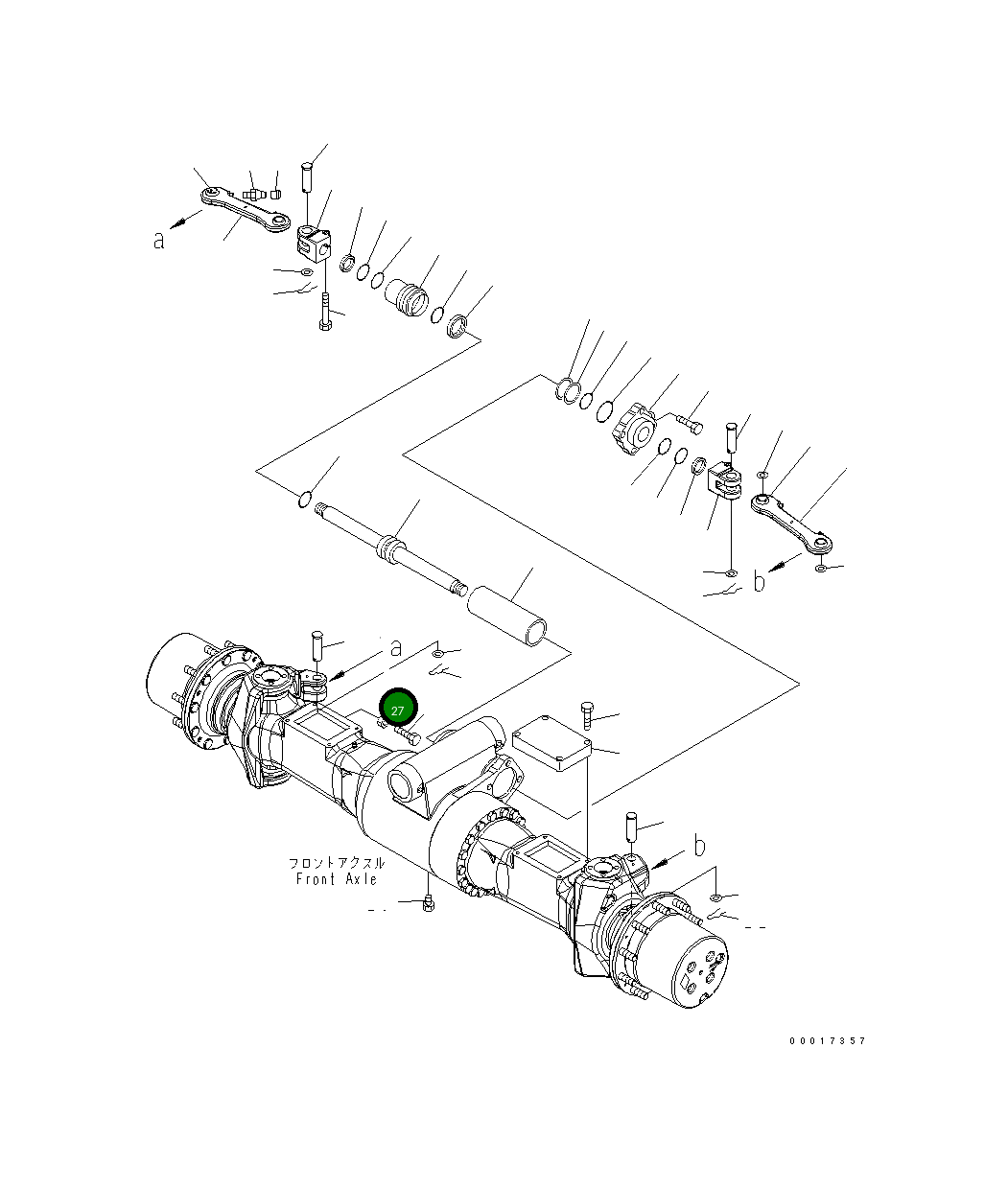 Гайка 20K-23-31510 Komatsu