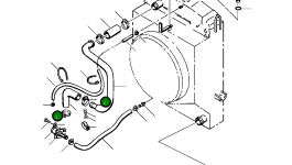 Хомут 07281-00538 Komatsu