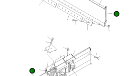 Отвал в сборе 11Y-72-27101 Komatsu
