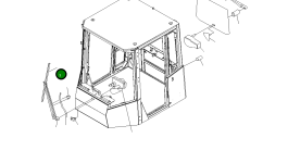 Щётка переднего стеклоочистителя 222546 Komatsu