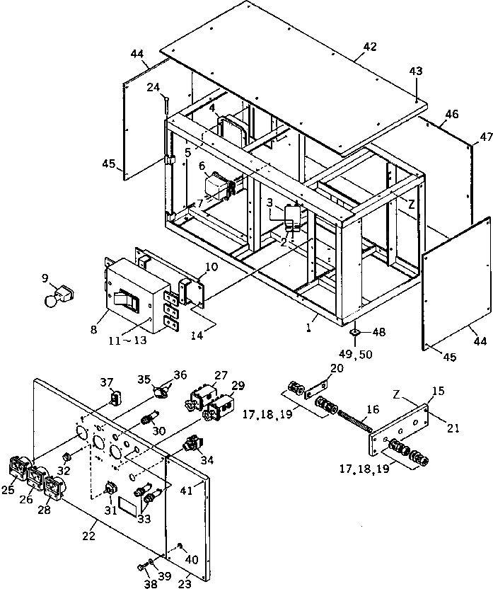 Клеммная плата DY82118-69203 Komatsu