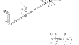 Шланг 07123-00532 Komatsu