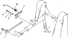 Штанга 363-44-31110 Komatsu