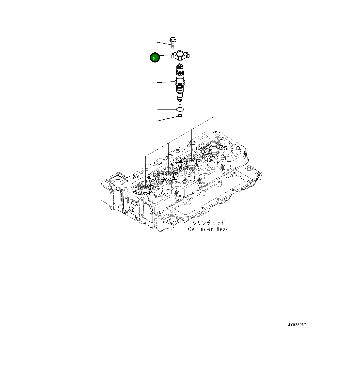 Хомут 6755-11-3110 Komatsu