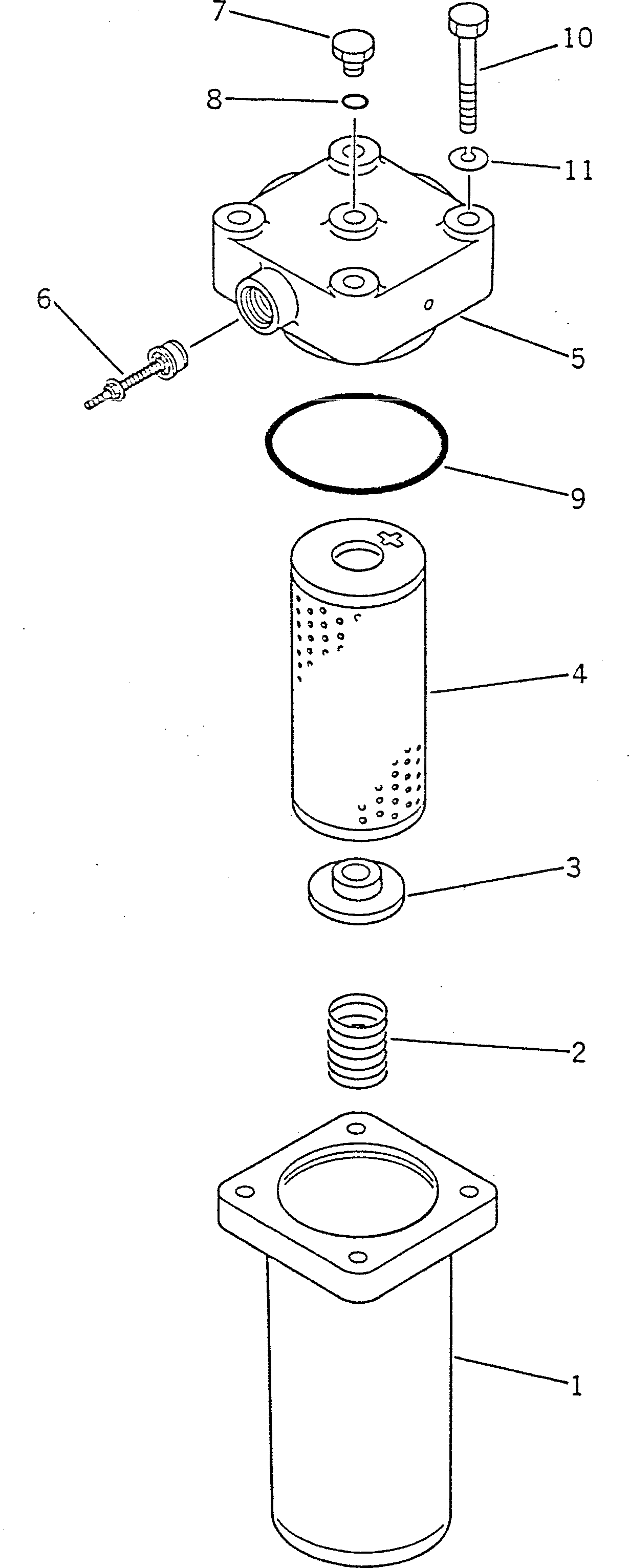 Основание 142-49-12212 Komatsu