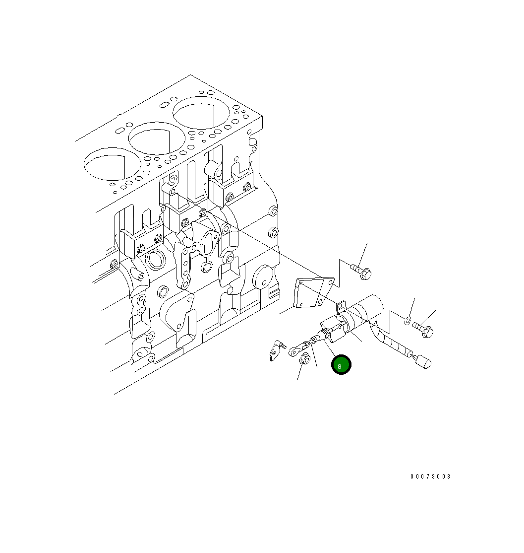 Шарнир 6743-81-9640 Komatsu