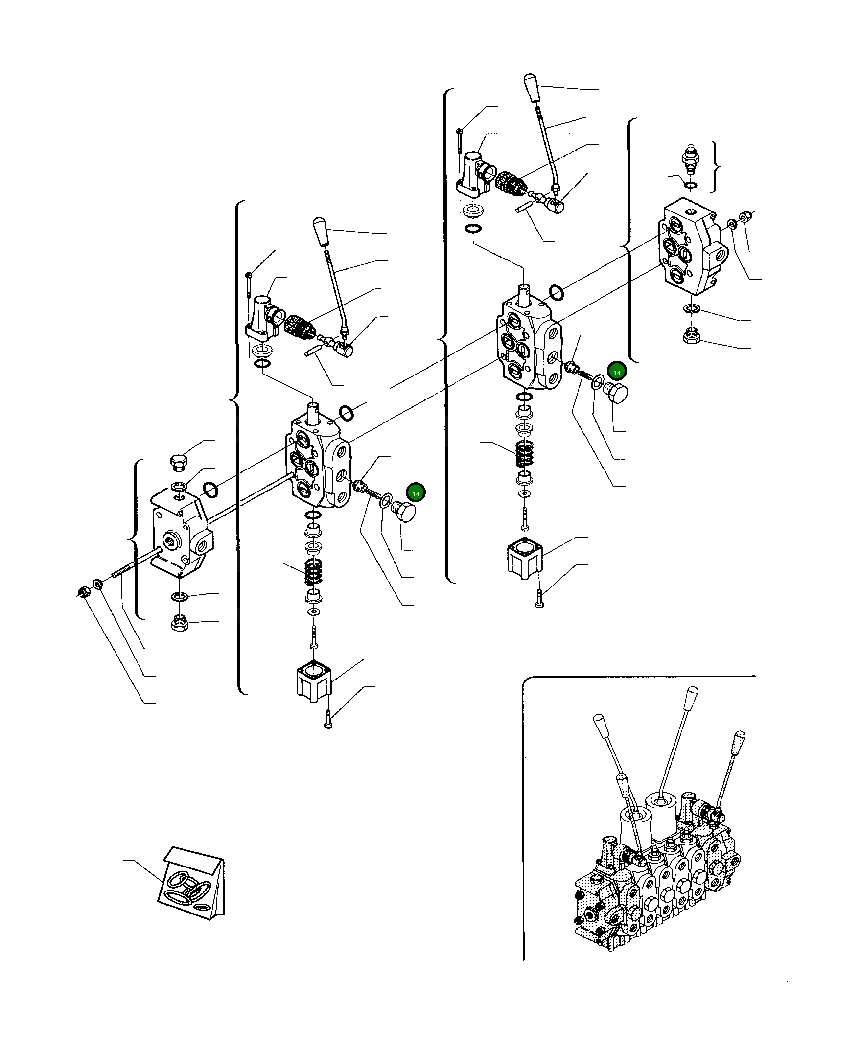 Клапан 844600021 Komatsu