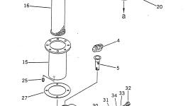 Фильтр в сборе 234-60-06080 Komatsu