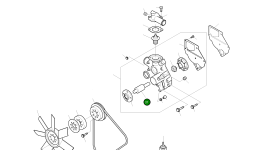 Подшипниковый узел 897328-7460 Komatsu