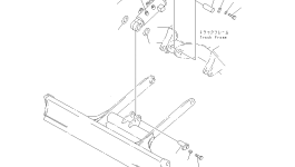 Гидроцилиндр отвала в сборе 21X-63-02150 Komatsu