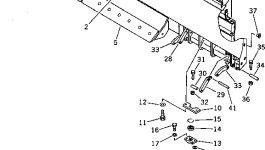 Отвал 419-907-1110 Komatsu