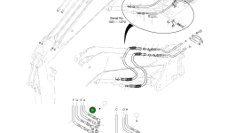 Шланг PF1/4-1400L 2184-1036D166 Komatsu
