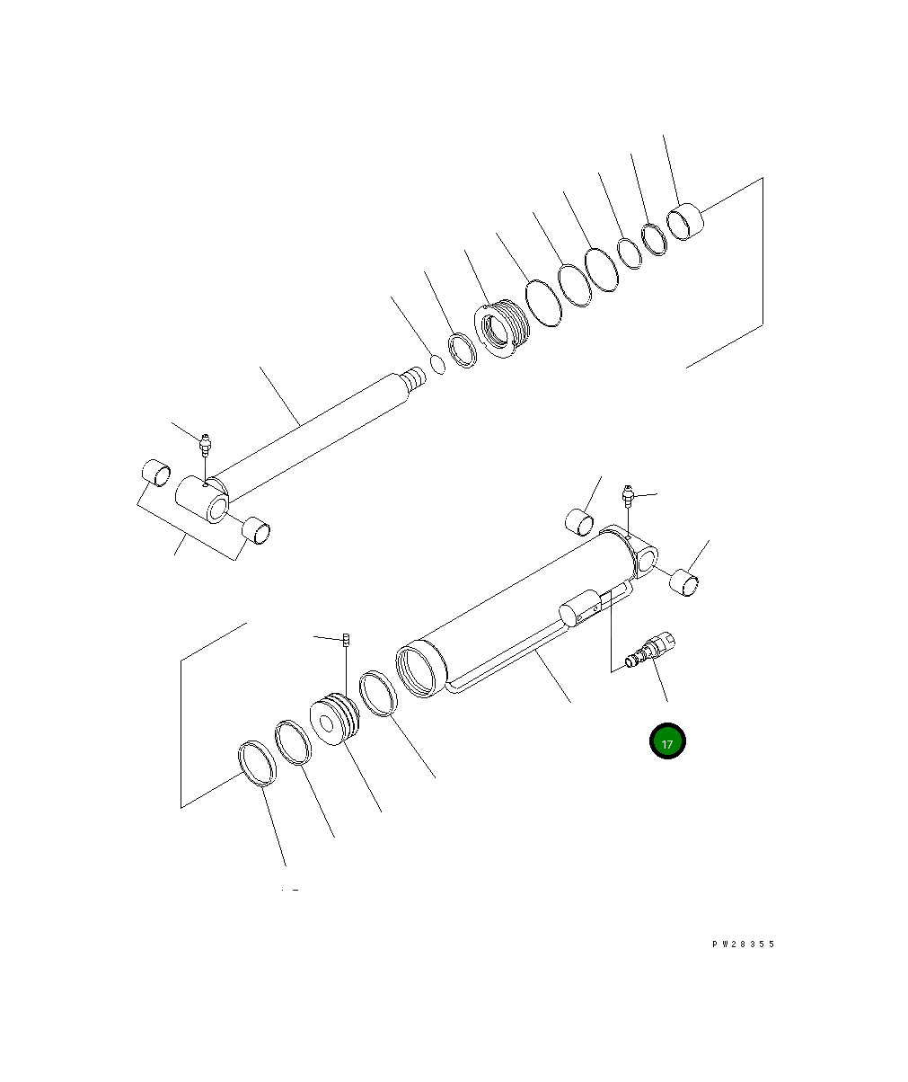 Клапан MH300S09200000 Komatsu