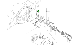 Гайка 4121-7029 Komatsu