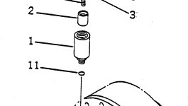 Пробка TZ710C1063-00 Komatsu