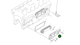 Гайка 6215-61-2580 Komatsu