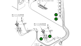 Шланг 3050MM 20Y-62-42261 Komatsu